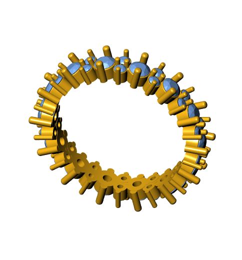 Premium Eternity Band Ring 3D Print CAD Model 