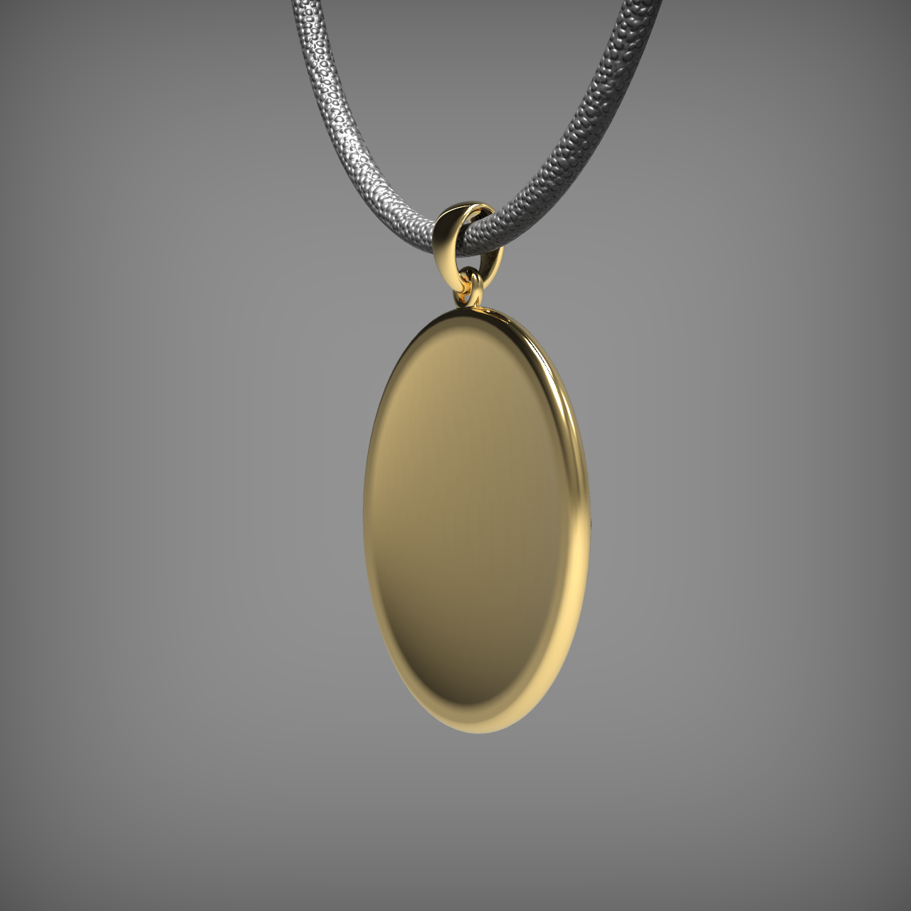 Amulet pendant with a spiral — view 4