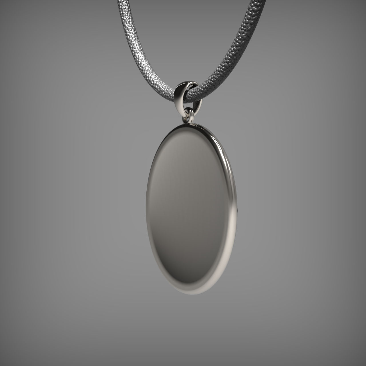 Amulet pendant with a spiral — view 2