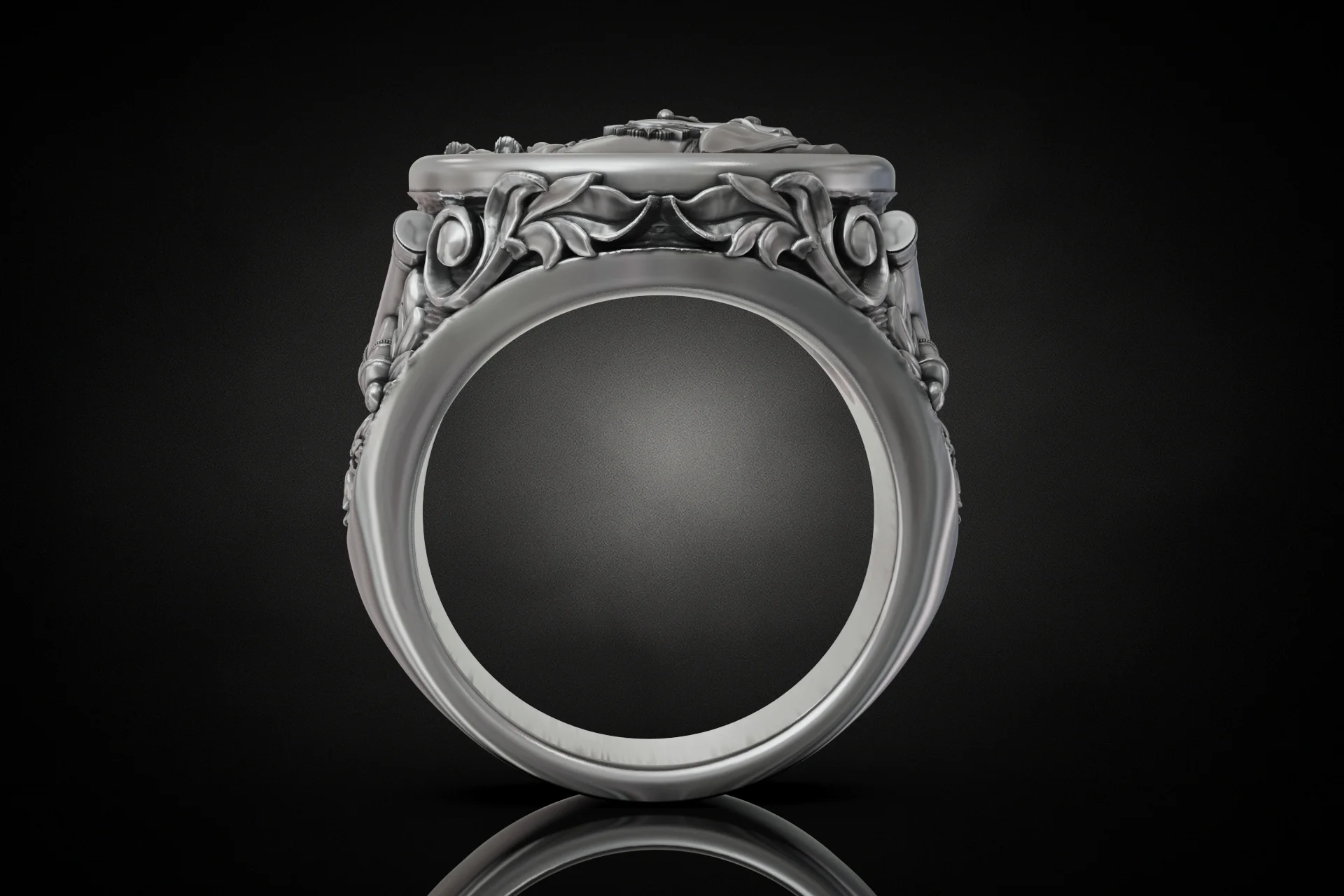 Napoleon Bonaparte Military Signet Ring — view 8