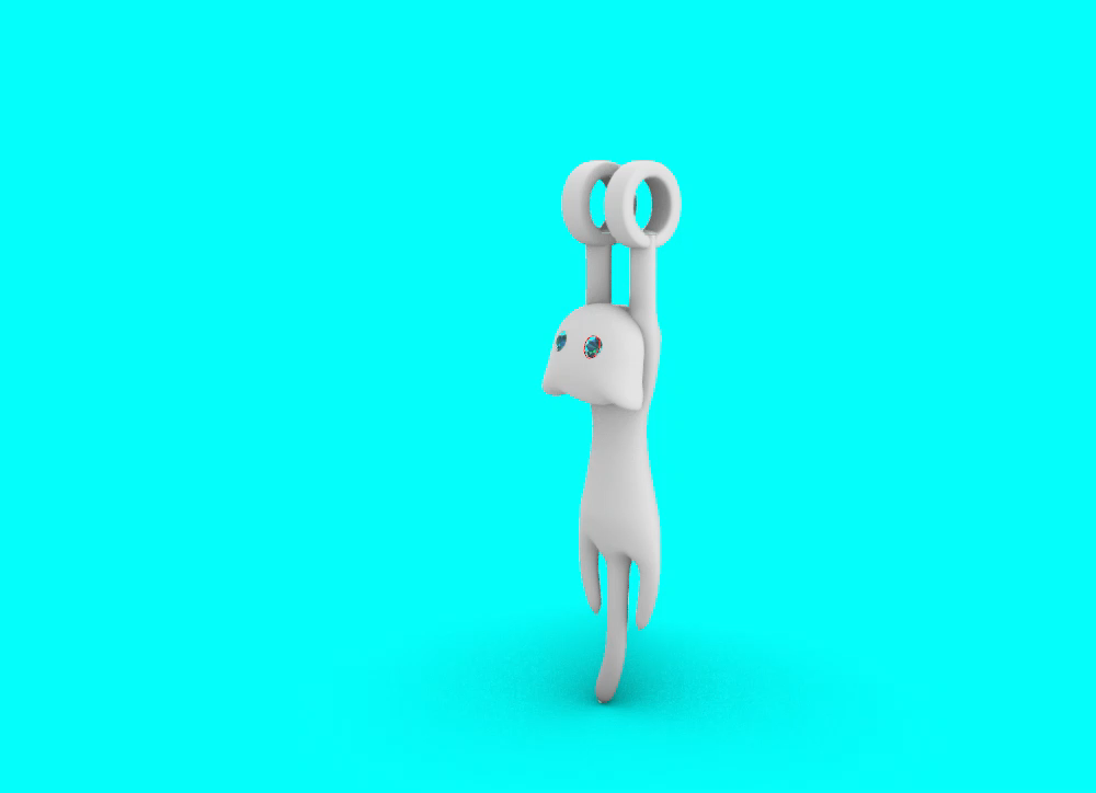 CAT  Silhouette Flush Set Pendant — view 8