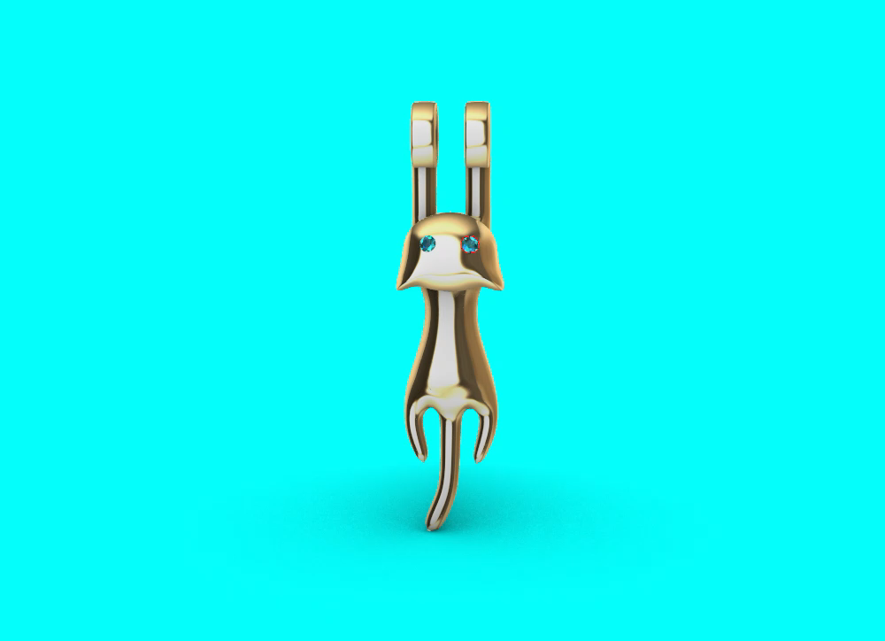 CAT  Silhouette Flush Set Pendant
