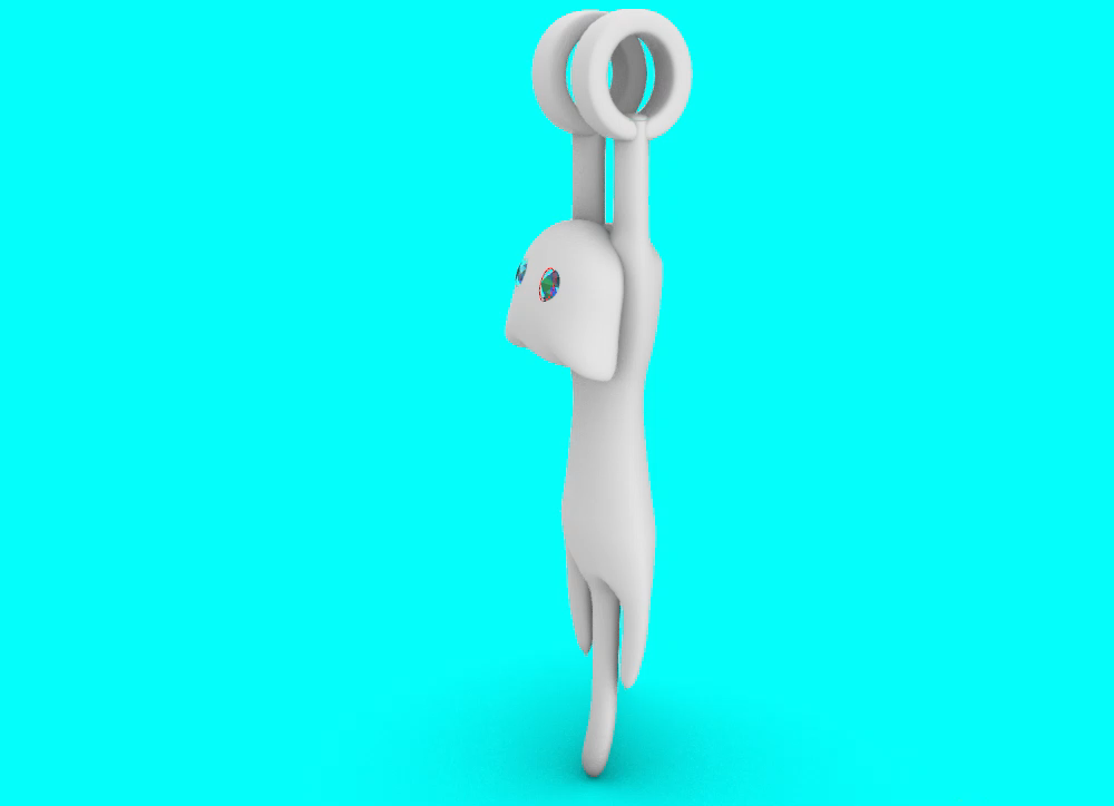 CAT  Silhouette Flush Set Pendant — view 3