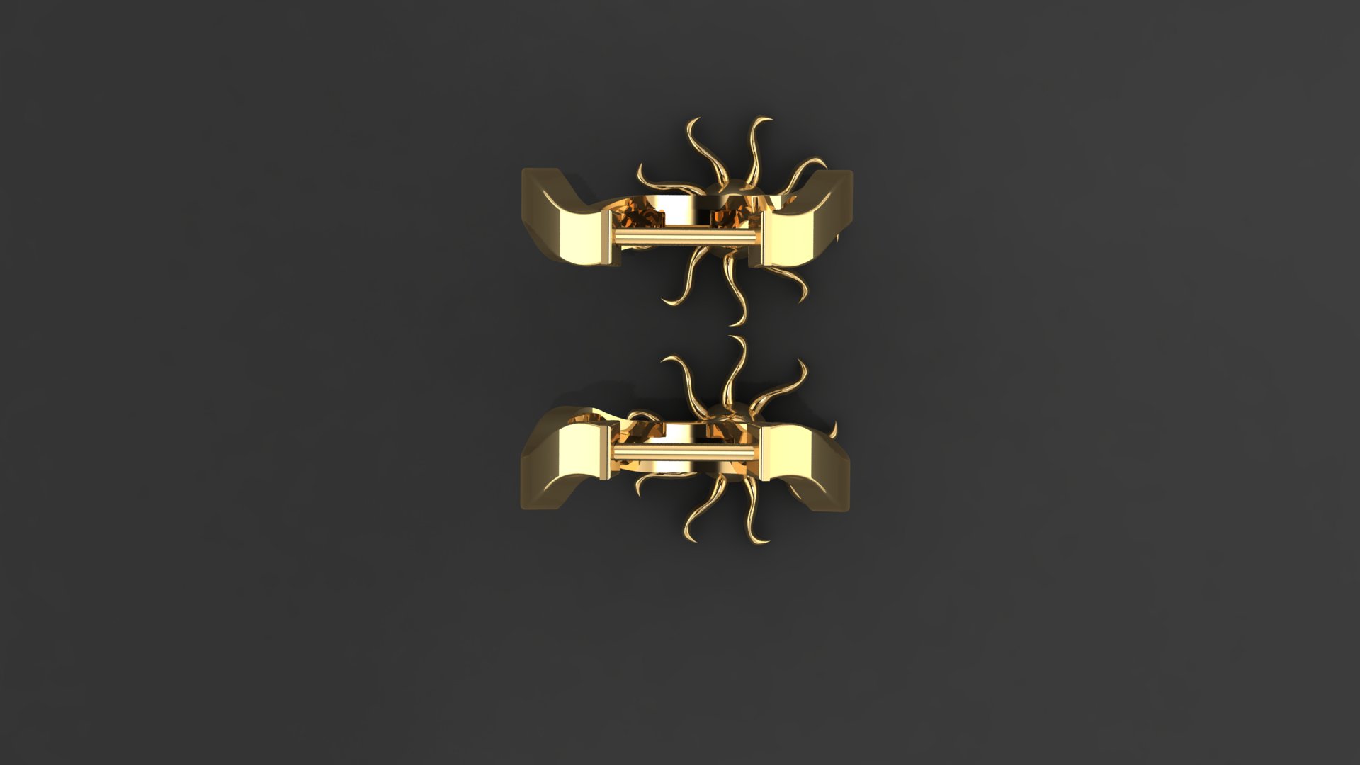 Elegant Octopus Dangle Earrings — view 7