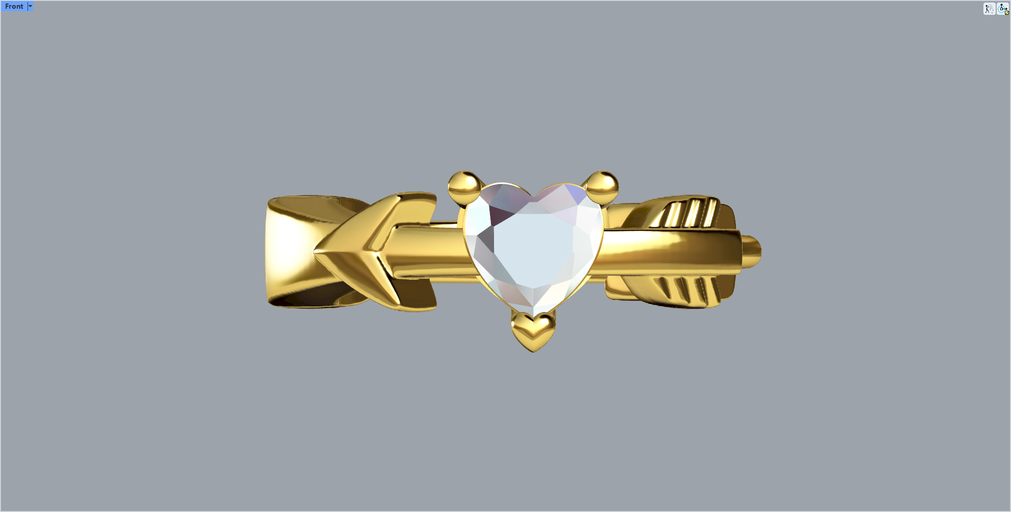 "Love at First Sight - Cupid's Love Arrow Earrings"