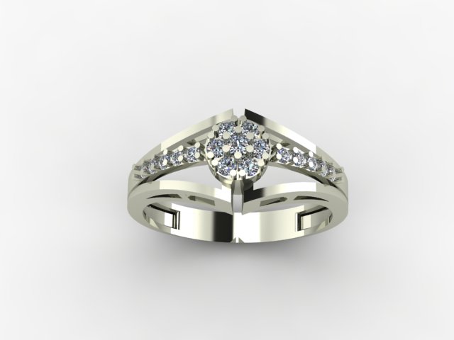 Diamond wedding Ring — view 8