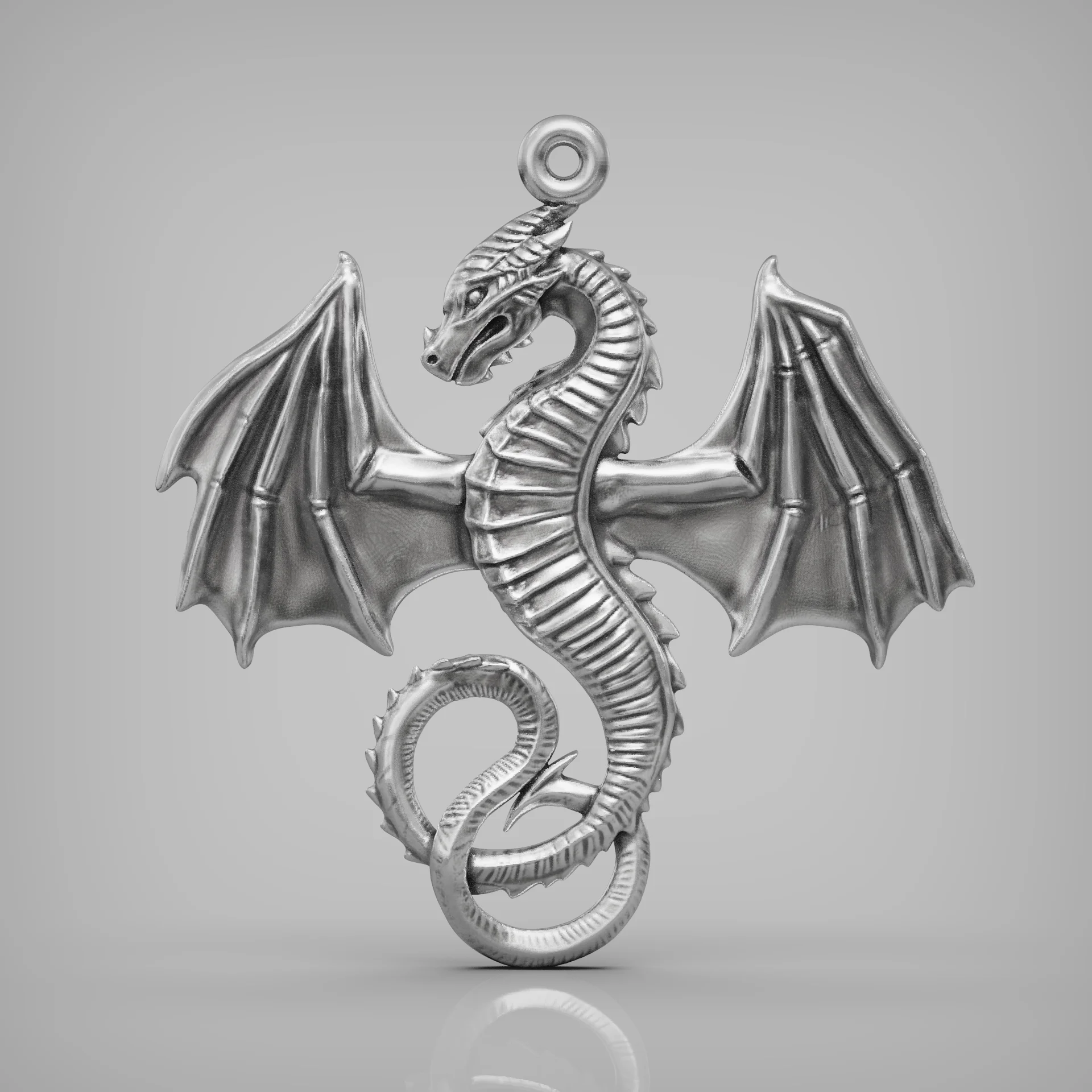 Dovahkiin Dragon Pendant