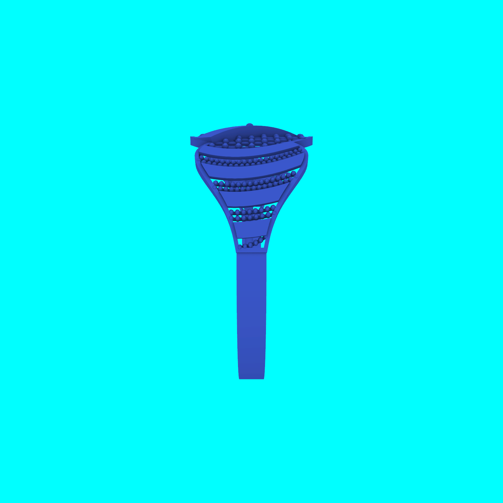 Wide Spiral Lattice Bypass Ring — view 4