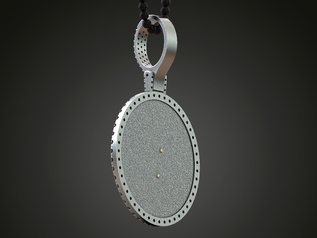 St. Michael Dragon Slayer Medallion Pendant — view 7