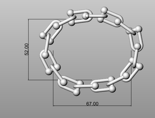 Chain Link Bracelet Tiffani style — view 8