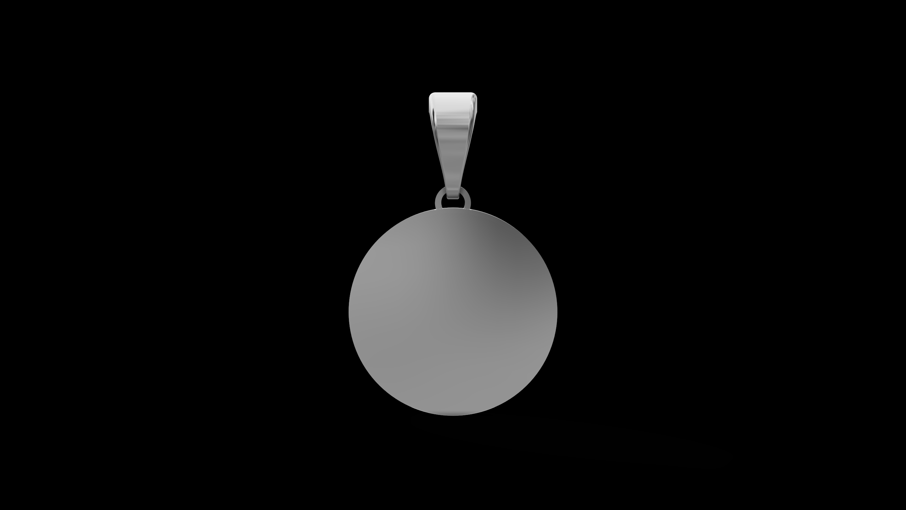 Round Celtic Pendant with Runes — view 5