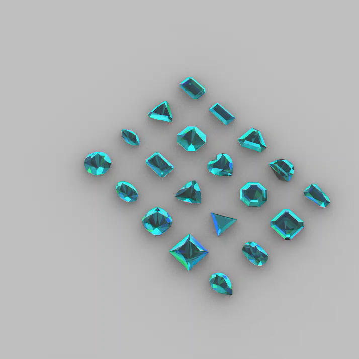 Loose Faceted Gemstone Assortment — view 4