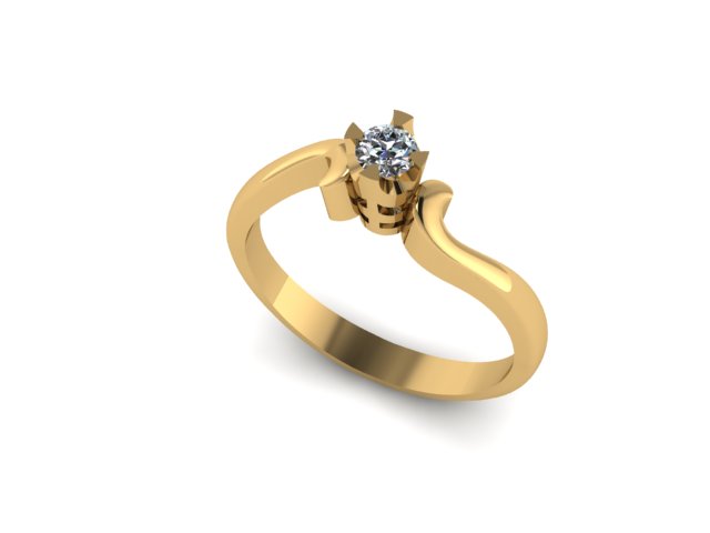 Promise Ring and Wedding ring 15 pointer Diamond