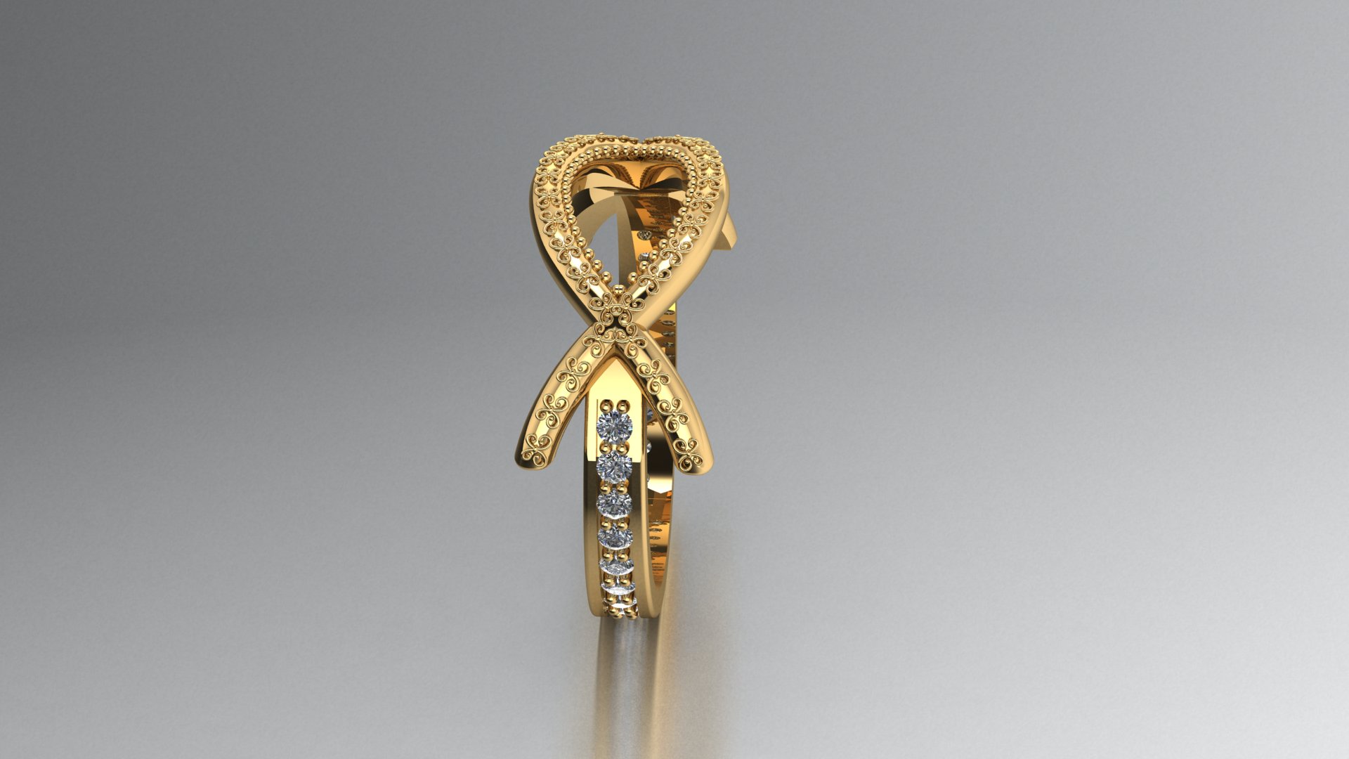 Minimalist Elegant Band Ring — view 4