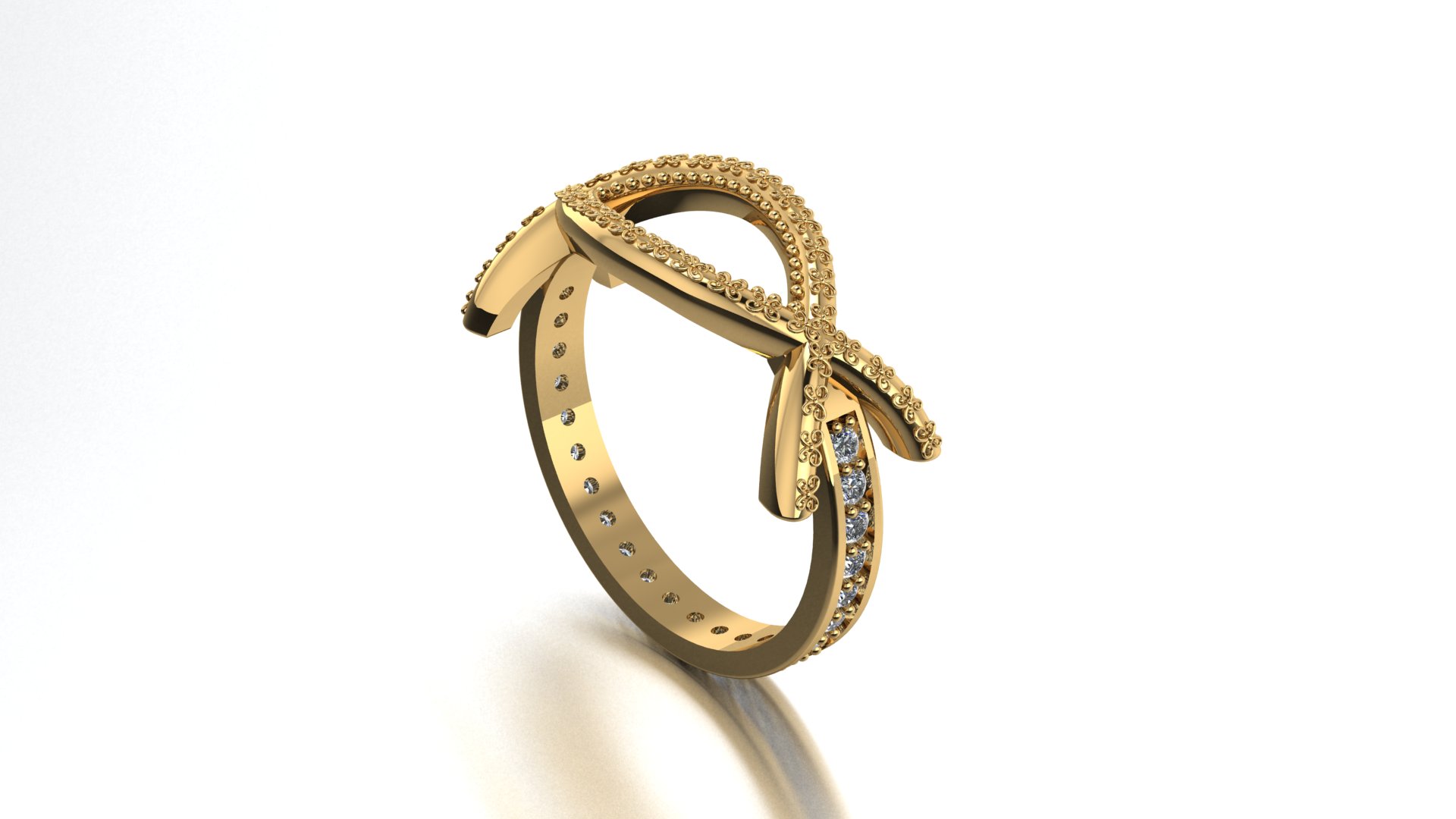 Minimalist Elegant Band Ring — view 2