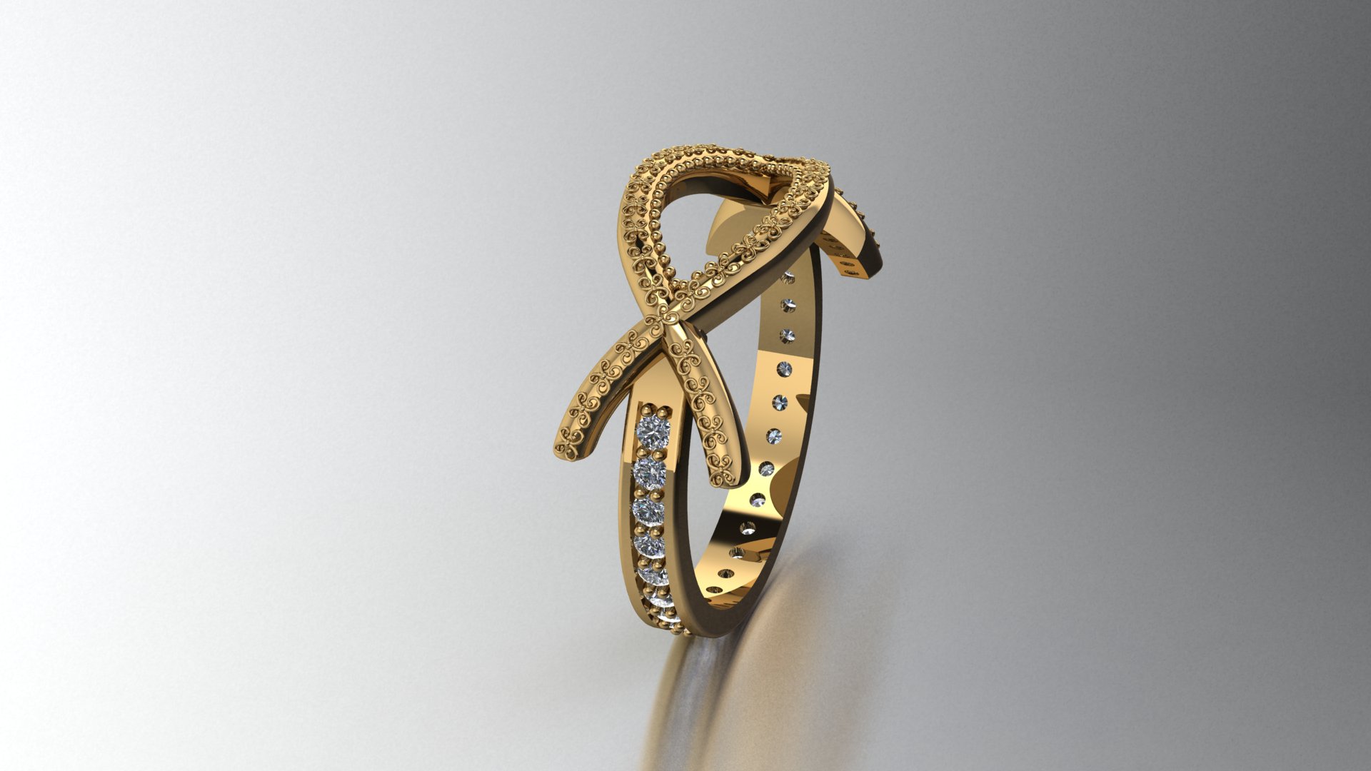 Minimalist Elegant Band Ring — view 5