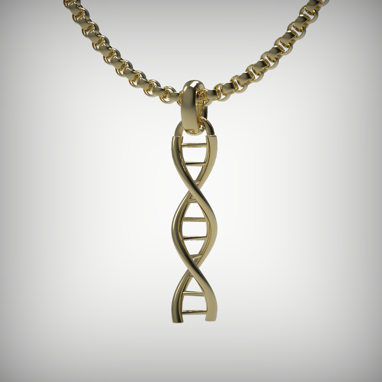 The double helix of Human DNA — view 2