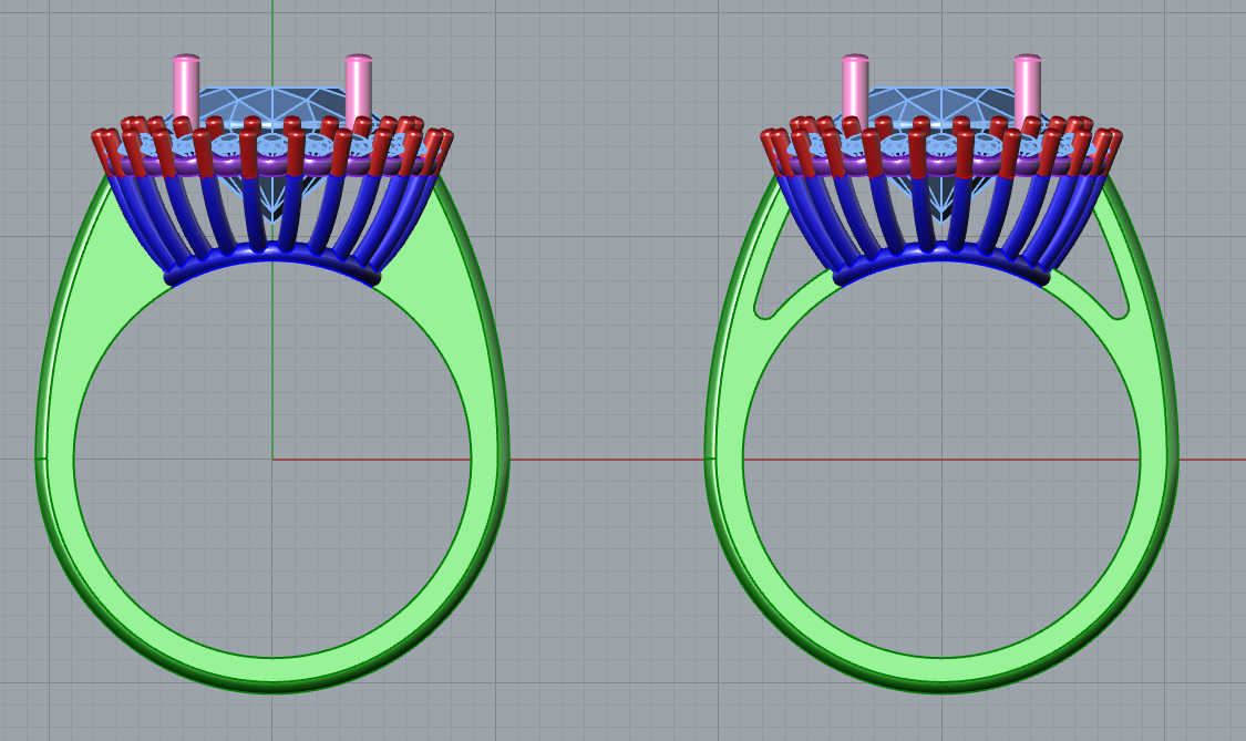 Oval Halo Engagement Ring - Production Ready — view 5
