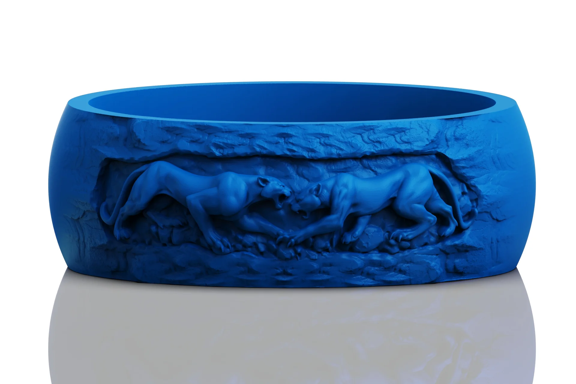 Sculpted Panther Wildlife Animal Ring — view 8