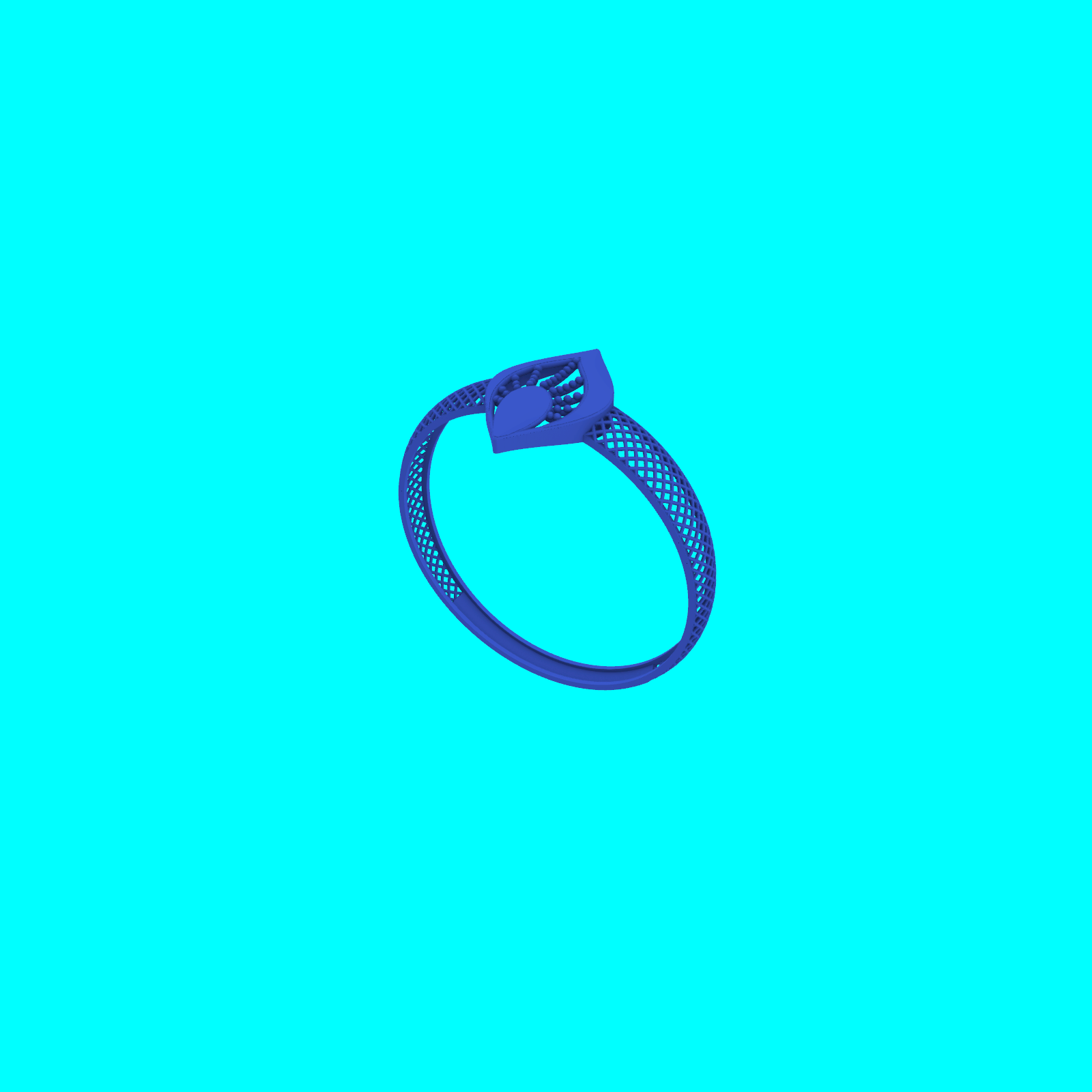 Buy Luxury turkish  Ring RG100 Printable Jewelry CAD Model STL — view 5