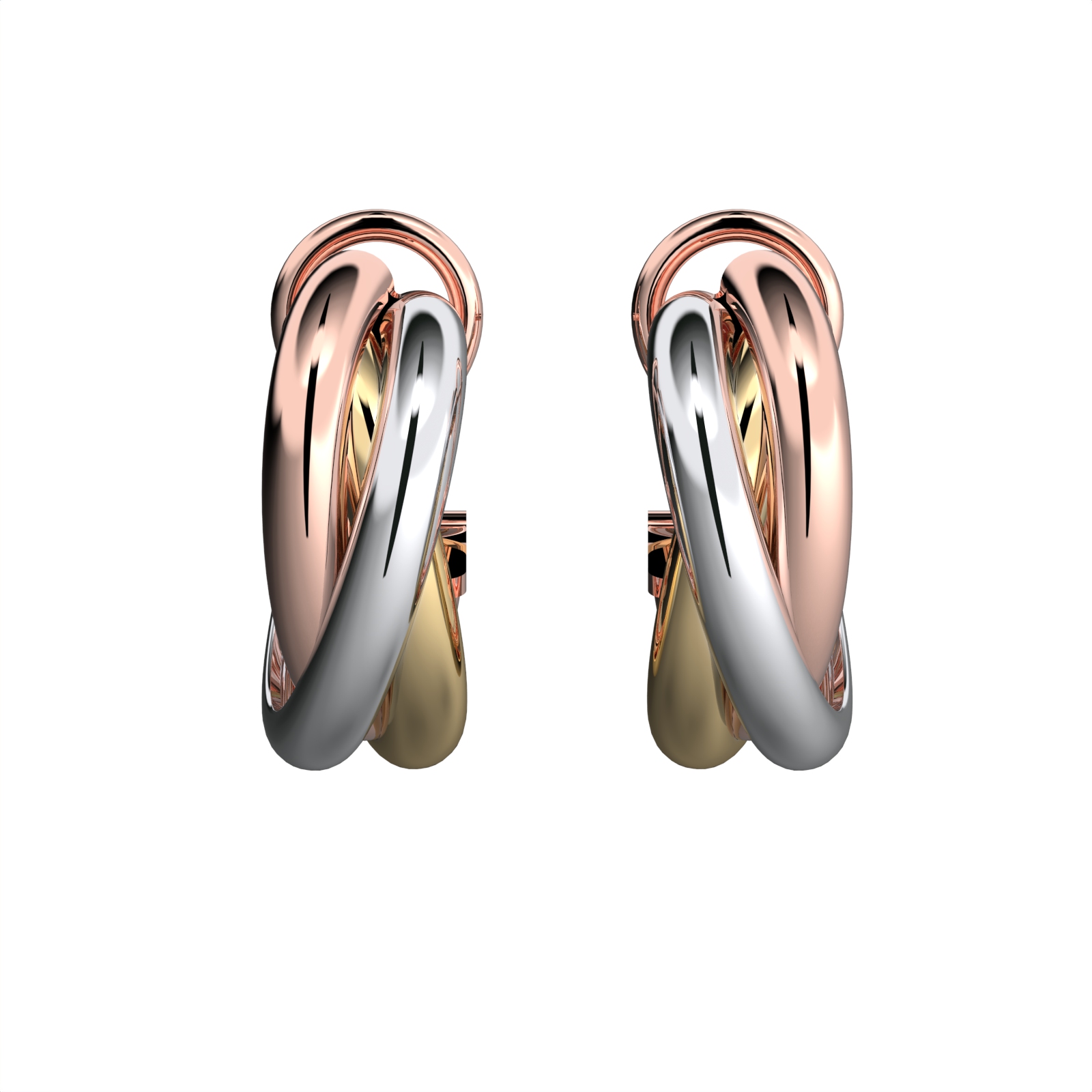 earrings TRINITY 1 19mm