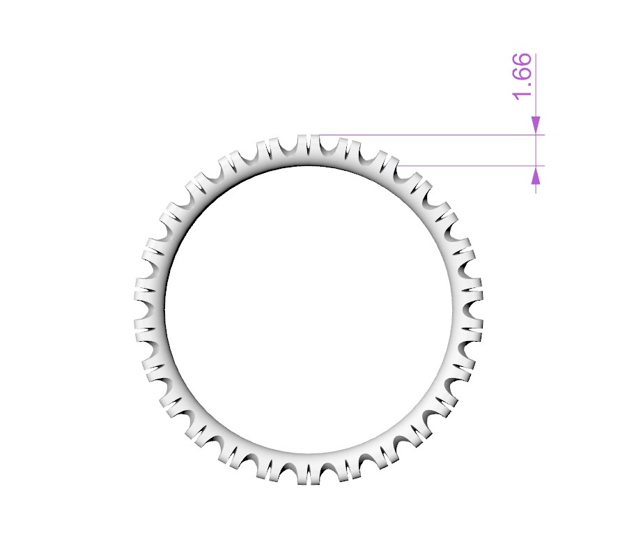 Eternity Band Ring Shared Prong Setting — view 6