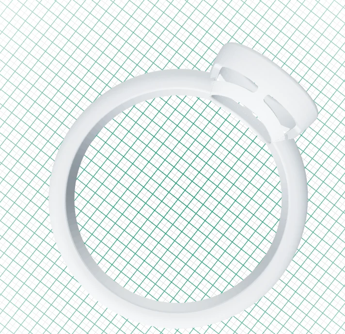 Bezel-Set Solitaire Ring with an Oval-Cut Stone — view 8