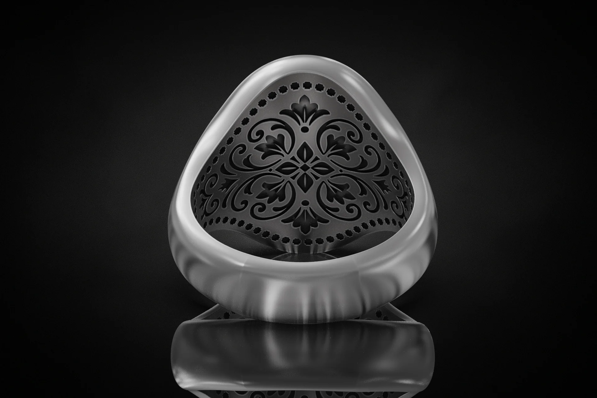 Saint Peter Apostle Signet Ring — view 5