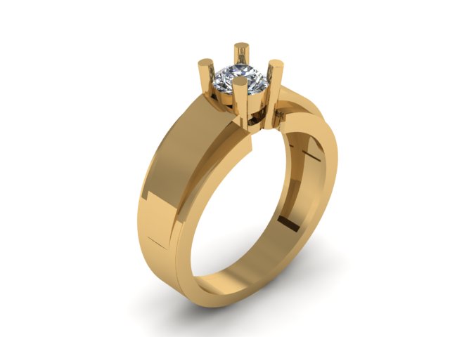 men wedding and engagement ring for diamond — view 7