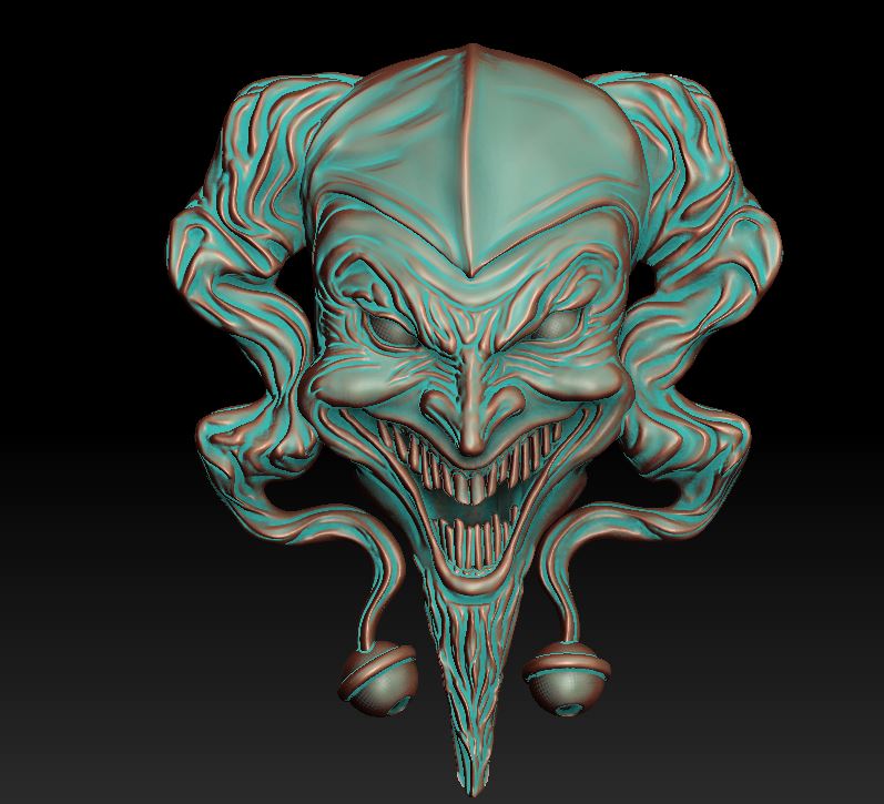 Iconic Joker Smile Pendant — view 2