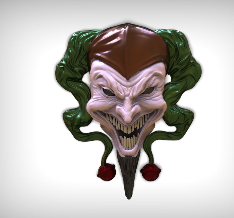 Iconic Joker Smile Pendant