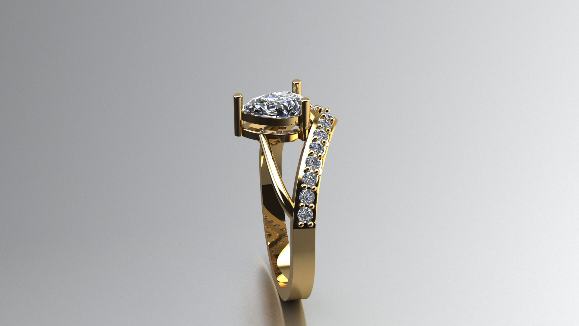 Classic Contoured Simple Band Ring — view 7