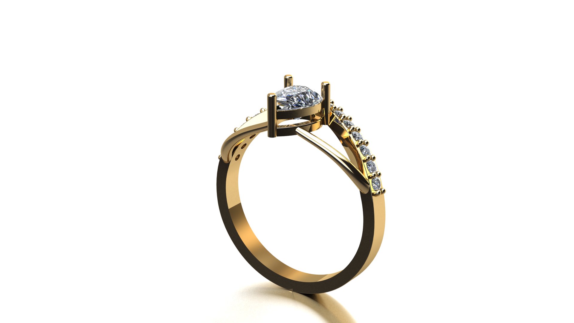 Classic Contoured Simple Band Ring — view 6