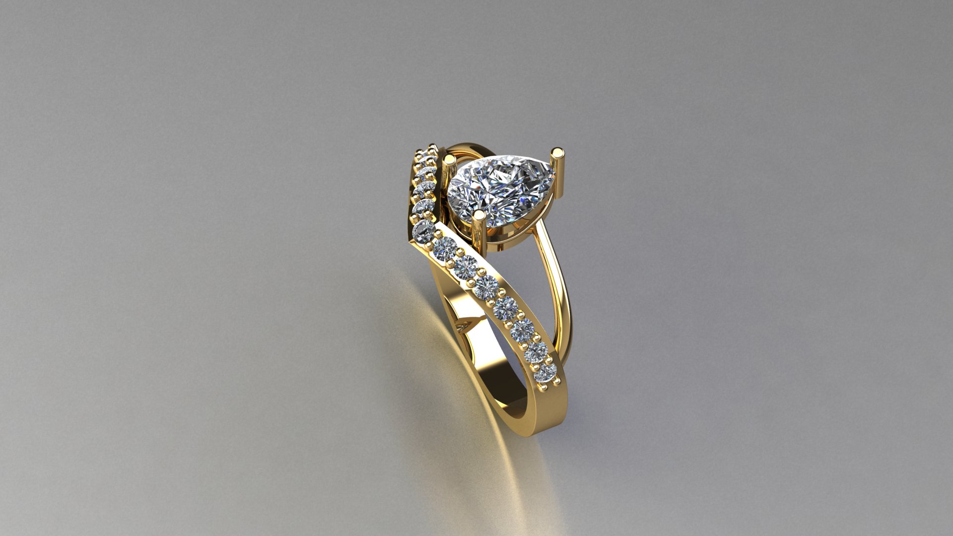 Classic Contoured Simple Band Ring — view 4