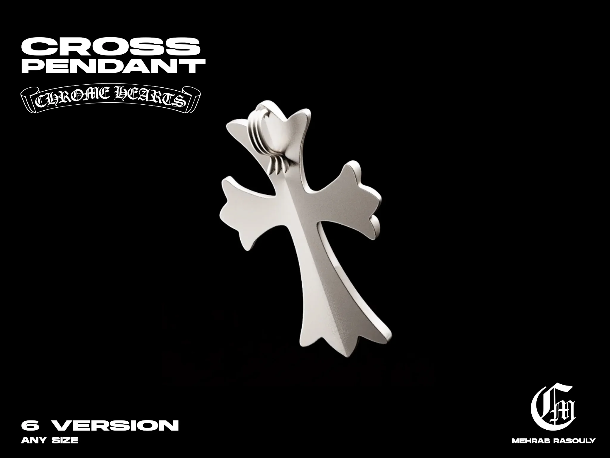 Chrome Hearts Cross Pendant (6 Version) — view 6