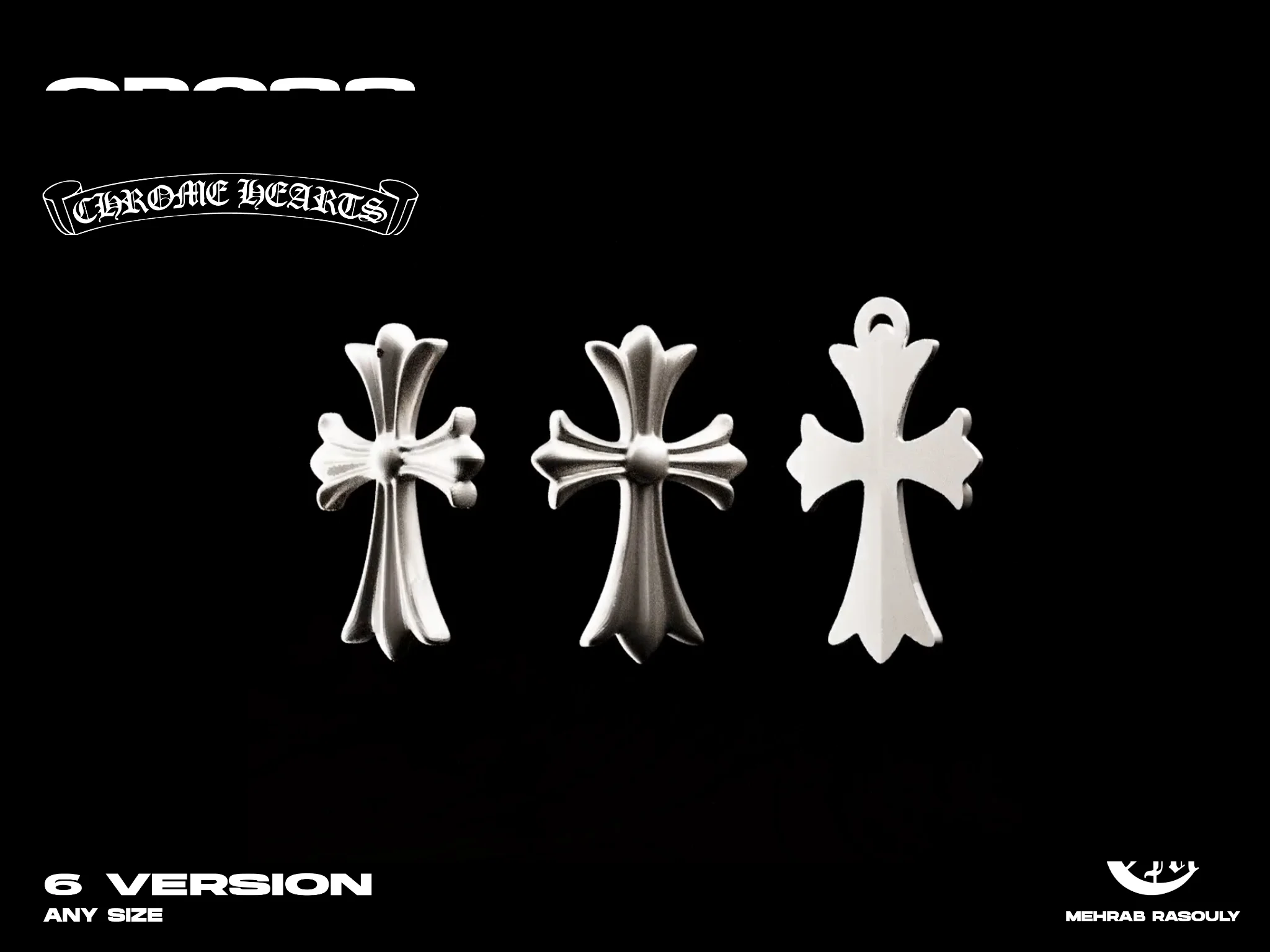 Chrome Hearts Cross Pendant (6 Version) — view 7