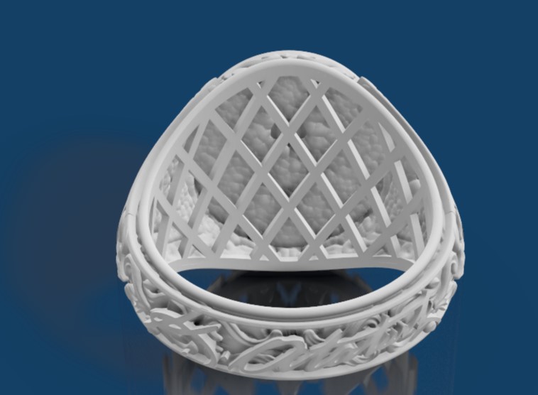 Turkish Flag Wolf Motif Ring with Mustafa Kemal Atatürk Signature — view 6