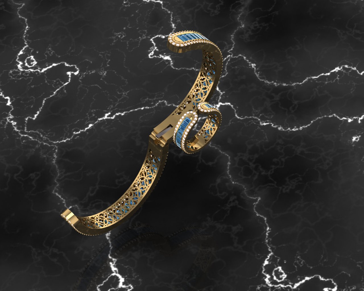 bracelet and ring — view 3