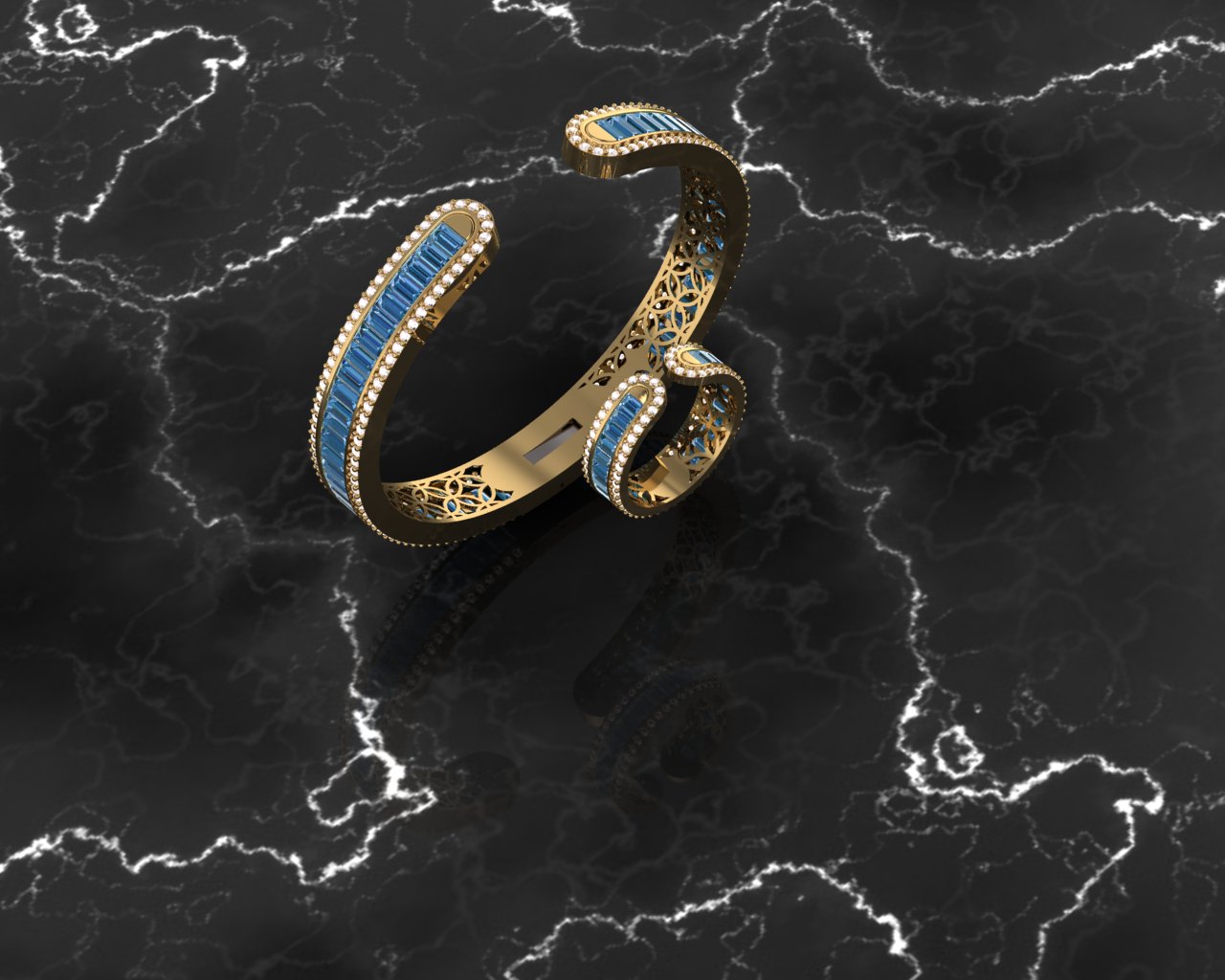 bracelet and ring — view 4