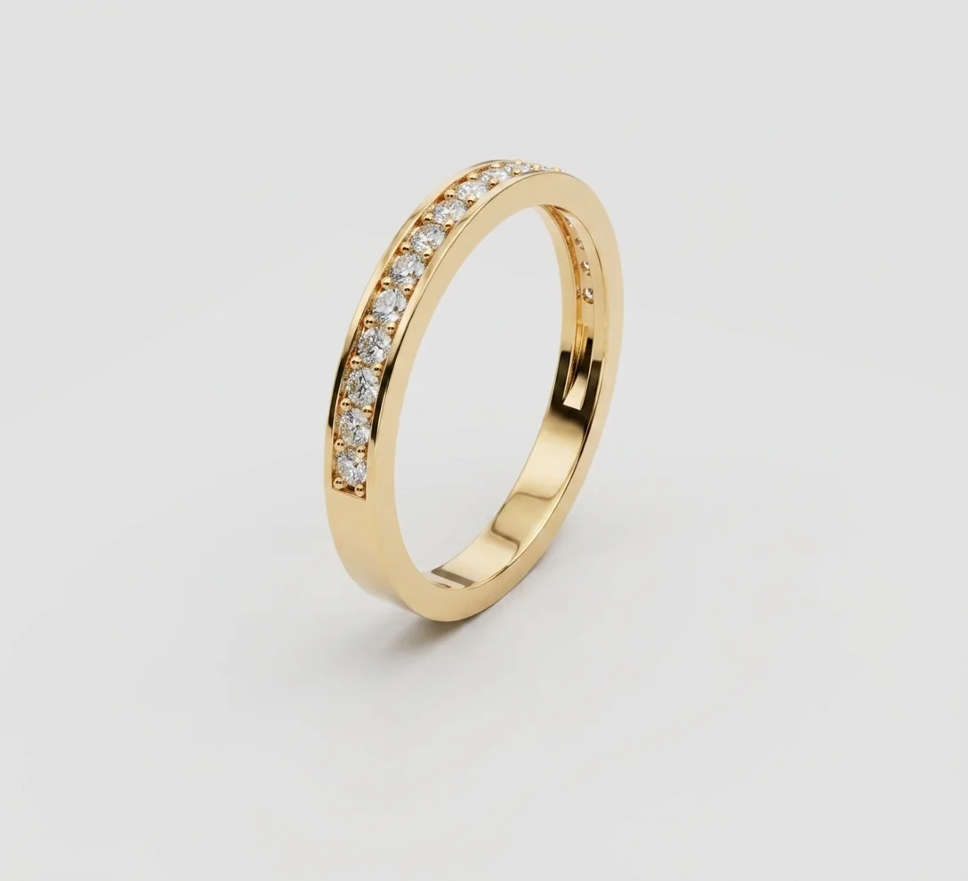 Half-Eternity Diamond Ring Pack — view 2