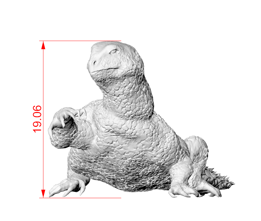 Detailed Crocodile Reptile Scale Pendant — view 8