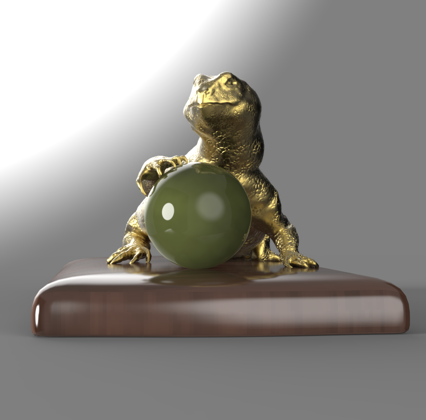 Detailed Crocodile Reptile Scale Pendant