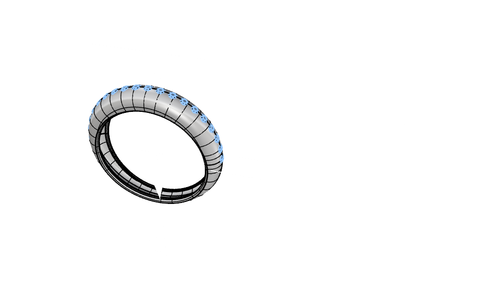 bombay diamonds ring — view 5