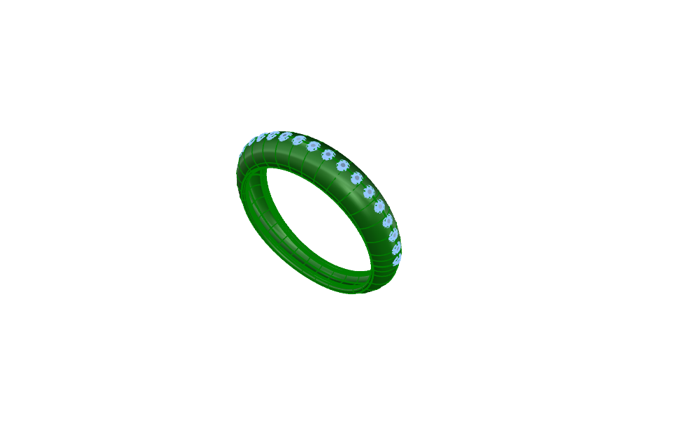 bombay diamonds ring — view 4