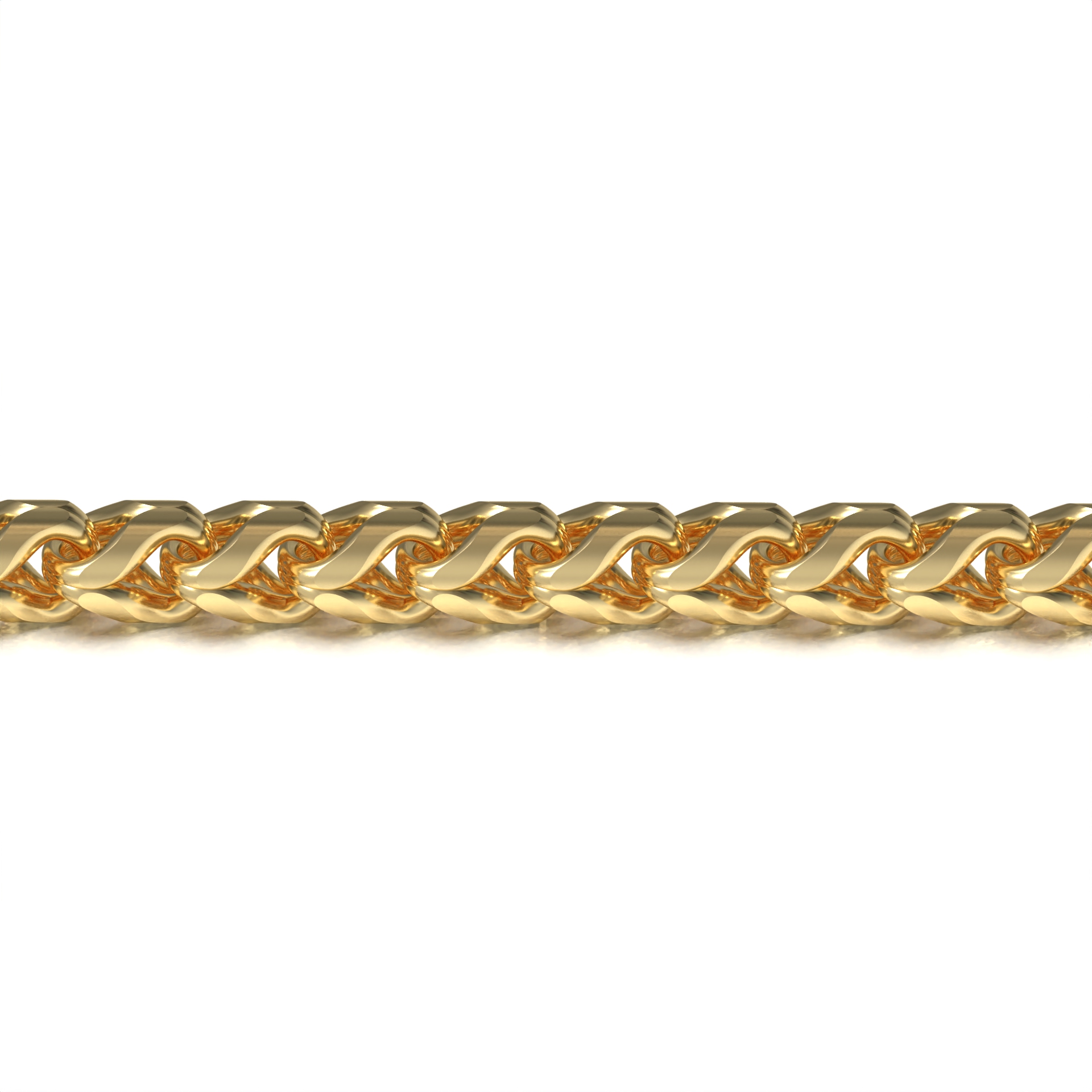 One Piece Gold and Silver Chain 3D Model 3D Print for Casting — view 5