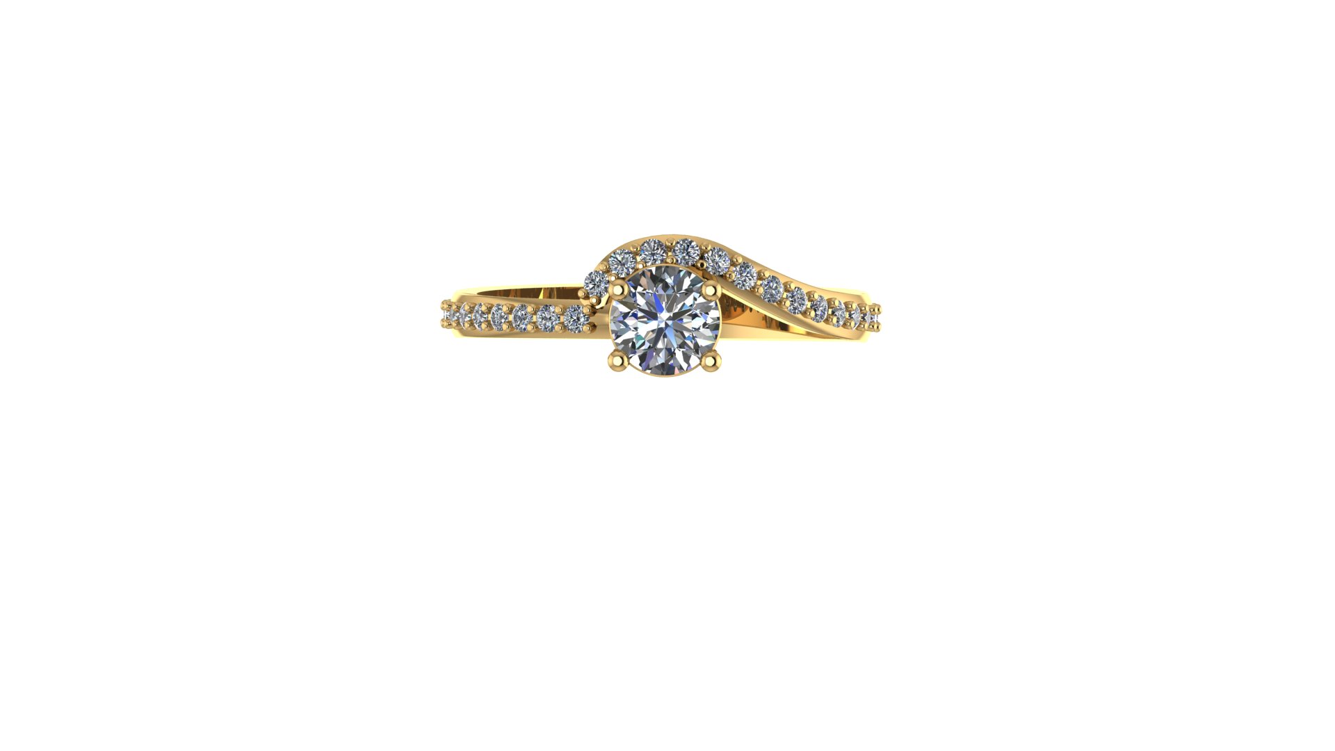 Elegant Solitaire Engagement Ring