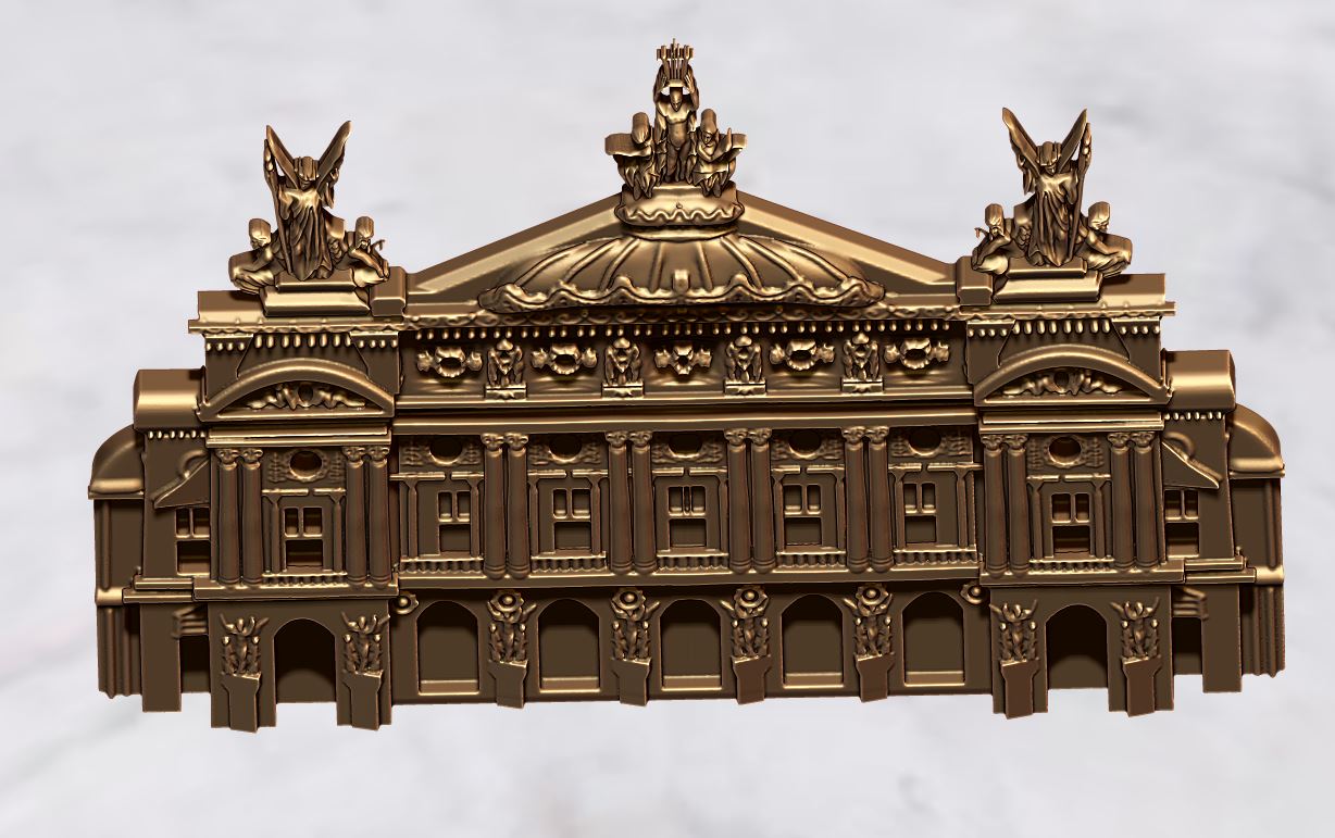 Paris Opera House Bas-Relief — view 4
