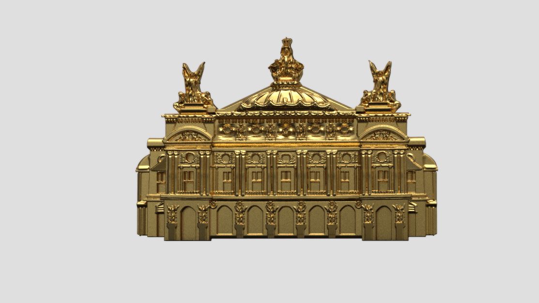 Paris Opera House Bas-Relief — view 7
