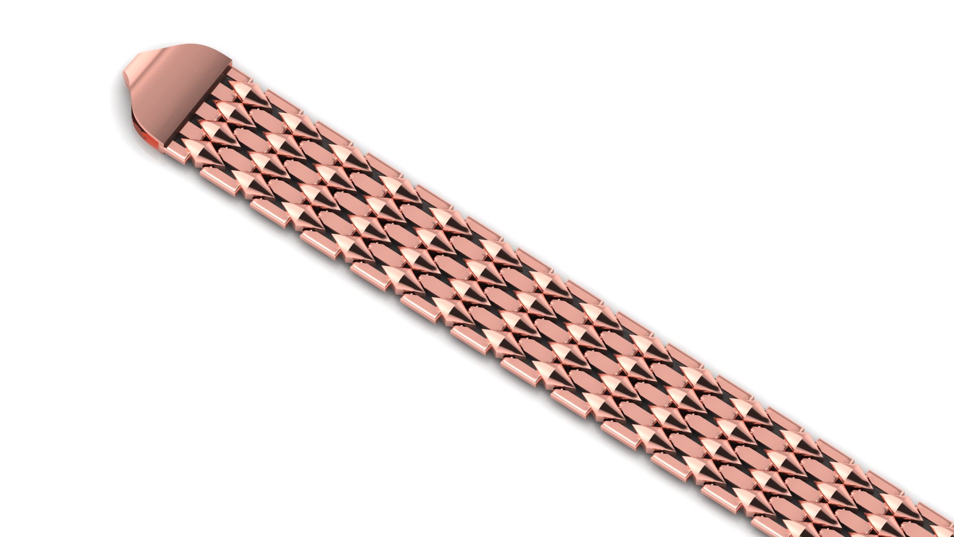 5 Size Lightweight Dragon Scale Mesh Bracelet — view 2