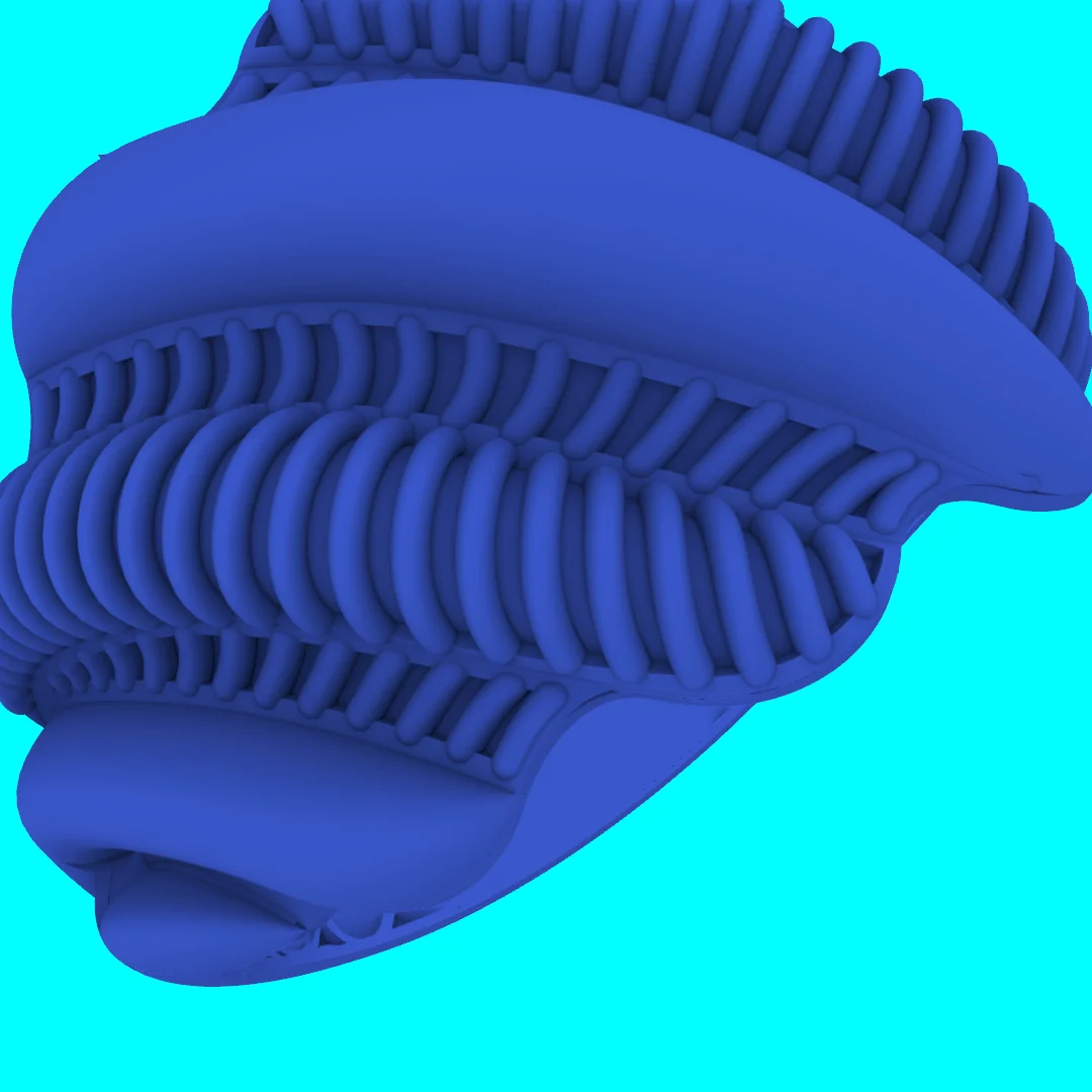 Ribbed Dome Ring with Openwork Heart Shank — view 2